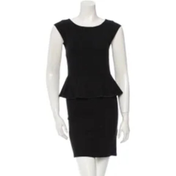 Alice + Olivia Peplum Dress Size Small - Picture 1 of 4